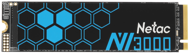 Накопитель SSD M.2 2TB NETAC NV3000 (NT01NV3000-2T0-E4X) Retail (3300/2900МБ/сек, NVMe PCI-Ex4.3.0, 3D TLC, TBW 1200)